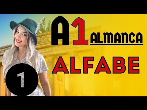 1. Ders | [A1] | Alman Alfabesi | Deutsches Alphabet