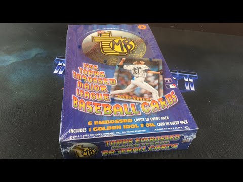 DIGGING FOR GOLD IN 1995 TOPPS EMBOSSED - Retro Rip