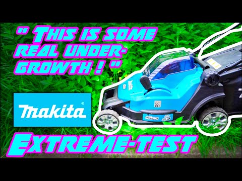 Akumuliatorinė vejapjovė Makita DLM432Z (be akumuliatorių ir įkroviklio) video