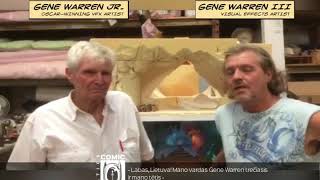 Gene Warren Jr. & Gene Warren III invitation to Comic Con Baltics 2017