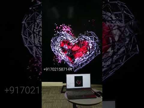 Hdmi 3D Hologram LED Fan for rent