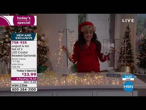 HSN | august & leo Holiday Home by Giuliana Rancic 11.02.2021 - 12 AM