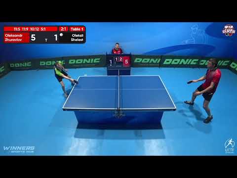 01:30 Oleksandr Zhuravlov 3-1 Oleksii Shelest West 5 WIN CUP 24.11.2022 | TABLE TENNIS WINCUP