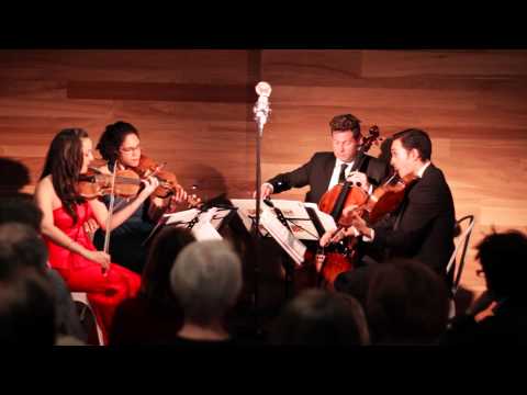 Catalyst Quartet and Jessie Montgomery perform  Strum live