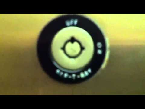 AWFUL Westinghouse elevator at the Parking garage by the gold building in charlotte