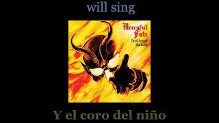 Mercyful Fate - Night Of The Unborn - 04 - Lyrics / Subtitulos en español (Nwobhm) Traducida