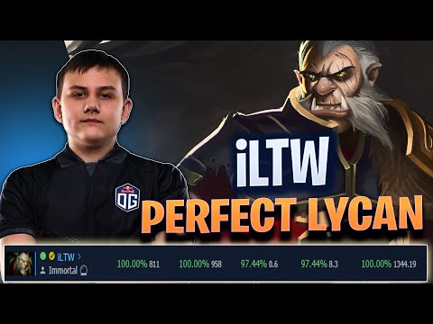 OG.iLTW - Lycan 7.28 Perfect Game New Meta OP Carry | Dota 2 7.28 Immortal Pro Gameplay
