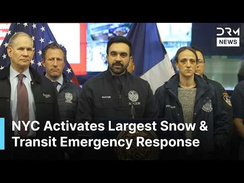 NYC Braces for Major Snowstorm as Mayor, MTA, Schools Roll Out Emergency Plans | AL1G
