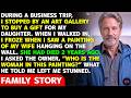 I Walked Into An Art Gallery And Froze When I Saw A Portrait Of My Wife—Who Died 2 Years Ago…