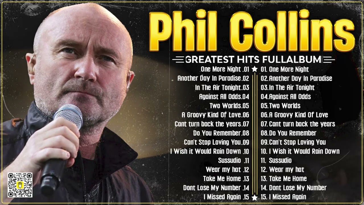 The Best of Phil Collins - Phil Collins Greatest Hits Full Album Soft Rock ☕