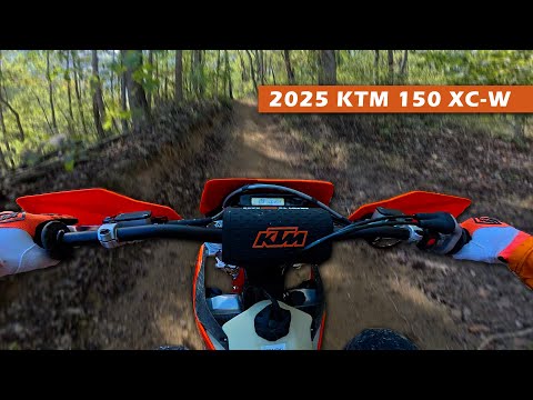 2025 KTM 150 XC-W FIRST RIDE