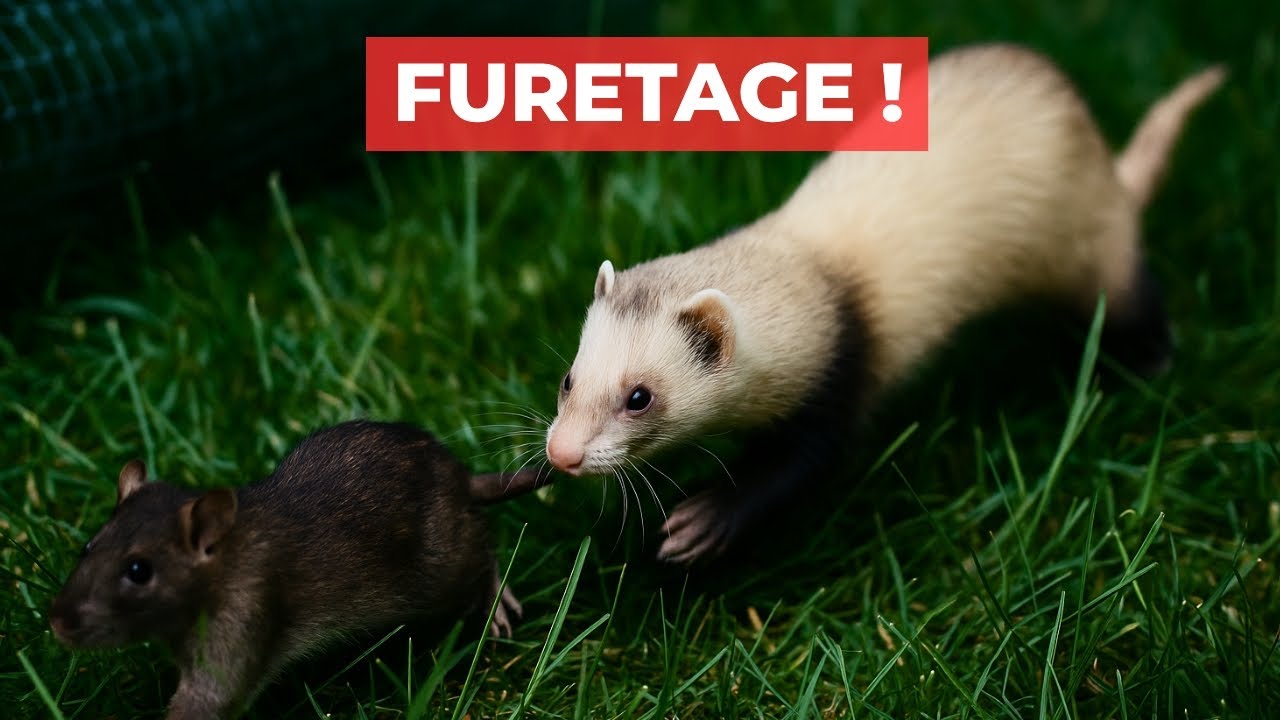 Vidéo Dératisation par furets