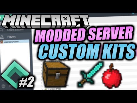 LegendaryP0tat0 - Adding Custom Kits To Your Modded Minecraft Server! - Universal Minecraft Editor Modded Server #2