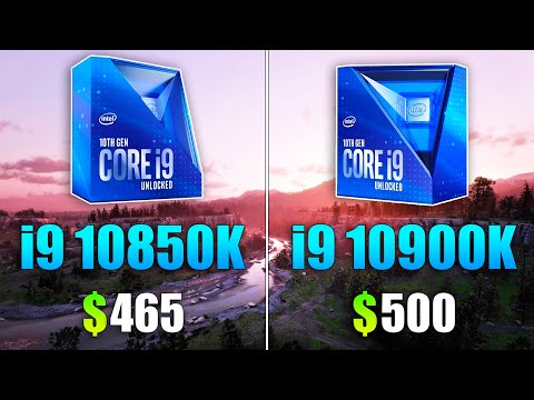 Core i9 10850K vs Core i9 10900K Test in 10 Games