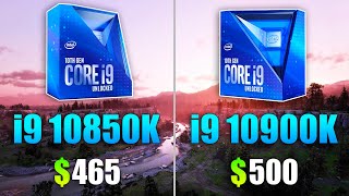 Video thumbnail for Core i9 10850K vs Core i9 10900K Test in 10 Games by Testing Games