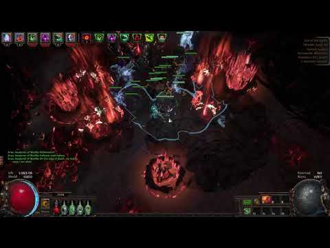 PoE 3.11 Harvest - Carrion Golem Elementalist - Divine Flesh - Sirus A8 - Last Phase