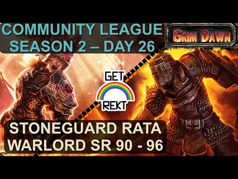 [HC] GD League Season 2 - Day 26: Stoneguard Warlord SR 90 to 96