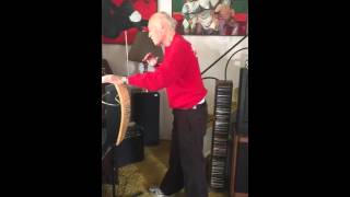 Howard Mossman "Uncle Howie" plays the Moog Theremin