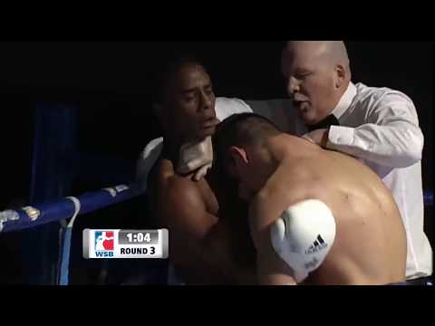 75kg Khaybula MUSALOV (Baku Fires Azerbaijan) vs Ramon LUIS NICOLAS (Domadores de Cuba)