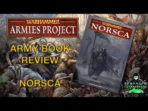 WARHAMMER ARMIES PROJECT:   NORSCA ARMY BOOK REVIEW FOR WARHAMMER FANTASY 9TH EDITION