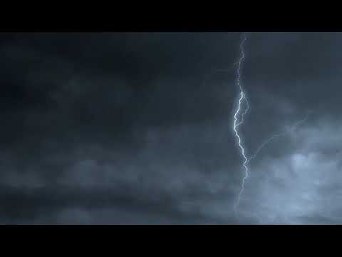 Animated Lightning Storm Background | Free Stock Video Footage HD 4K