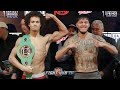 BLAIR "THE FLAIR" COBBS VS. STEVEN VILLALOBOS - FULL WEIGH IN AND FACE OFF VIDEO