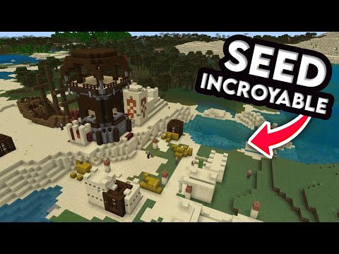 INCREDIBLE and UNIQUE Minecraft SEEDs 😮