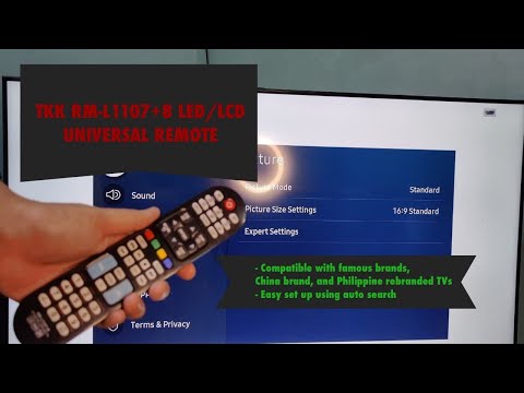 YouTube video about: How to program huayu universal remote control?