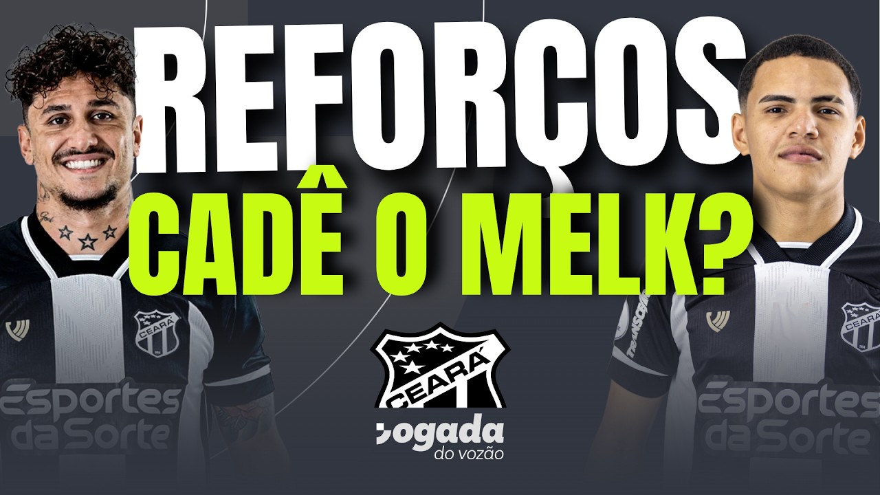 Imagem da notícia Vina volta de lesão e é relacionado no Ceará para jogo contra o Cuiabá; time terá outro reforço