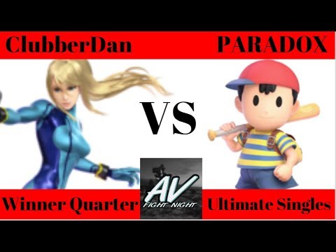 SSBU @ BattleGroundz - Winner Quarter: ClubberDan (Zero Suit Samus) vs MF | PARADOX (Ness)