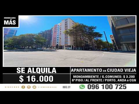 Video de YouTube - Apartamento Alquiler Ciudad Vieja Montevideo iMas.uy LC *