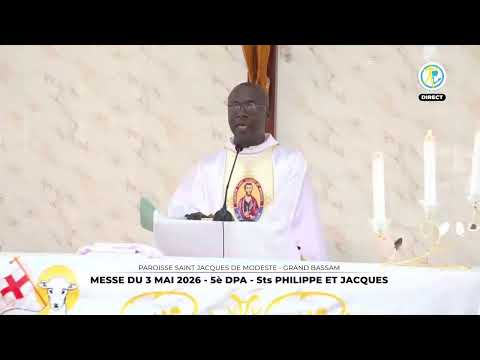  Messe du 3 mai 2026 en direct de la paroisse St Jacques de Modeste