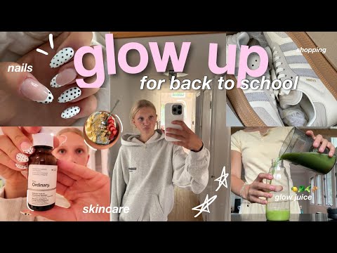 BACK TO SCHOOL GLOW UP *sophomore year* 🧖‍♀️🍵