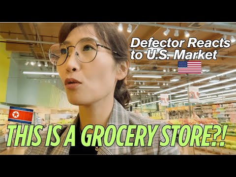 #travel 3 🇰🇵🇺🇸A North Korean Defector's First Trip to a U.S. Supermarket