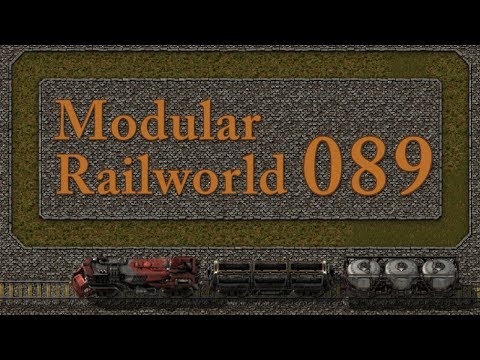 Factorio Modular Railworld #89 - Beginning West Expansion