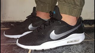 Tênis Nike Air Max Oketo Preto+Cinza/Azul ON FOOT
