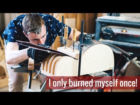 Bending Acoustic Guitar Sides (1st attempt)