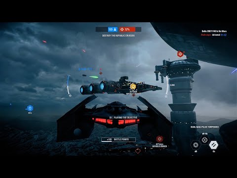 Star Wars Battlefront 2: Starfighter Assault Gameplay (No Commentary)