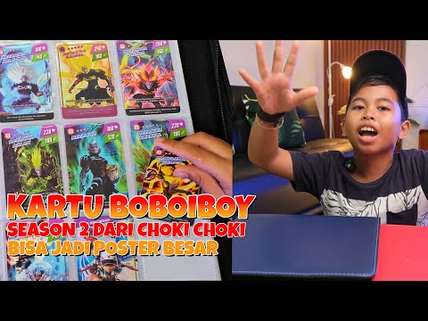 ALBUM BARU UNTUK KARTU BOBOIBOY SEASON 2