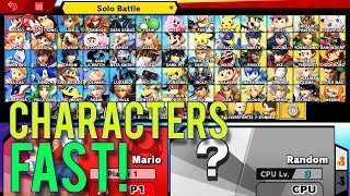 FASTEST AND EASIEST Way To Unlock EVERY Character In Super Smash Bros. Ultimate