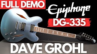 Video thumbnail for Epiphone DAVE GROHL DG-335 Full Demo by Play and Trade Guitars