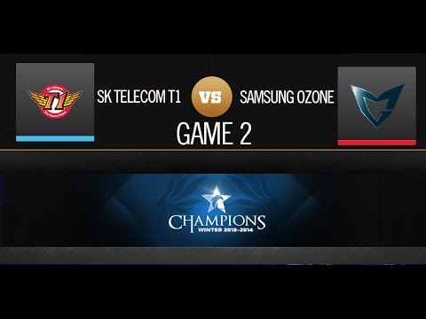 SK Telecom T1 K vs Samsung Ozone - Grand Final -   Game 2 - OGN Champions Winter 2013-2014