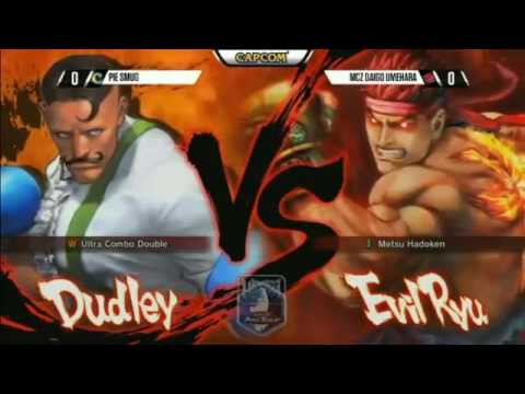 USF4 Daigo Umehara (Evil Ryu) vs. Smug (Dudley) *Highlight [20150405]