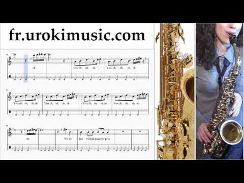 Cours de Saxophone (Ténor) Calvin Harris ft. Rihanna - This Is What You Came For Tuto Partitions