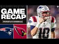 Patriots OUTLAST Cardinals To Move Into Playoff Spot, Kyler Murray EXITS With Injury I FULL RECAP