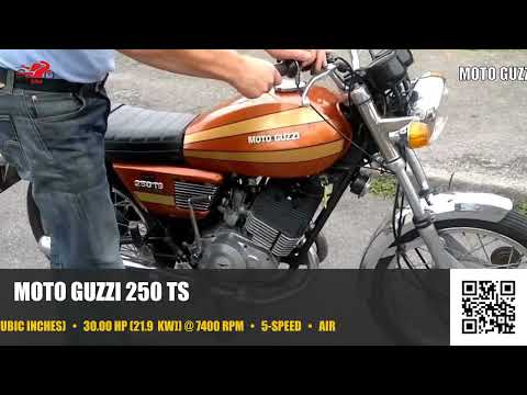 Moto Guzzi 250 TS - Video 1