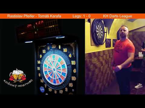 Rastislav Pfeifer - Tomáš Karafa (KH Darts League)