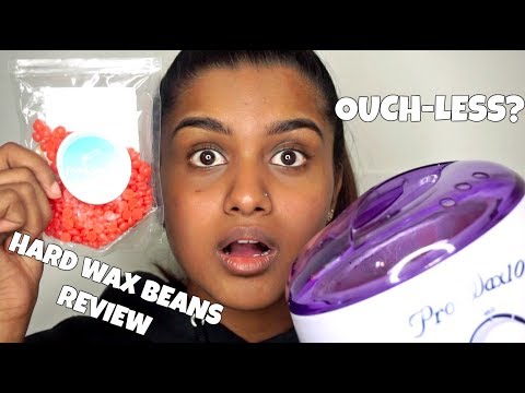 OUCH-LESS? HARD WAX BEANS REVIEW + GIVEAWAY | BeautyByMathu