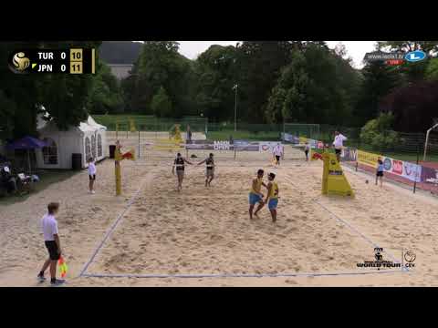Baden Open men round12 JPN vs TUR