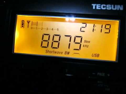 8879 khz Oceanic Air Traffic Control - Gander(?) and Mumbai Radio
